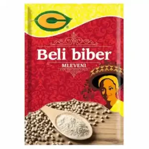 C beli biber mleveni 20g