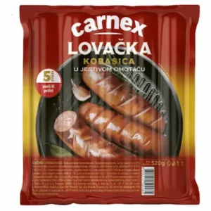 CARNEX Lovacka kobasica rostiljska 520g