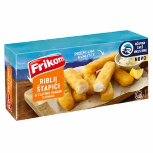 FRIKOM riblji stapici u zlatnog panadi 224g