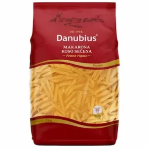Makaroni koso sečeni DANUBIUS 1kg