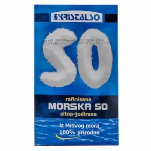 Morska so KRISTAL SO jodirana 1kg