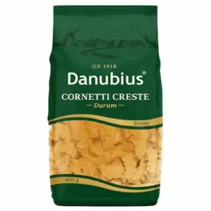 Testenine DANUBIUS Cornetti creste durum 400g