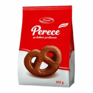 Cajne perece PIONIR prelivene čokoladom 350g
