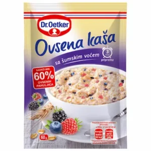DR.OETKER ovsena kaša šumsko voće 60g