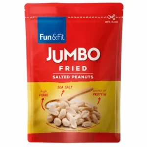 Kikiriki FUNFIT Jumbo oljušteni prženi slani 180g