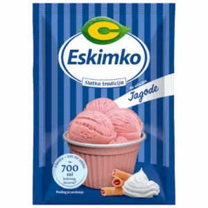 Sladoled ESKIMKO ledeni desert jagoda 75g