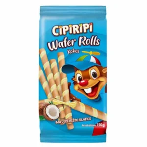 Wafl roleri CIPIRIPI kokos 150g