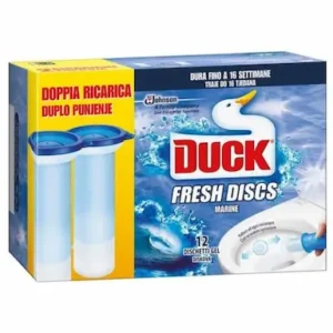 DUCK WC osveživač fresch disc marine 2x36ml