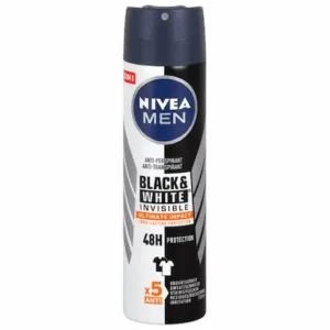 Dezodorans NIVEA Men black white invisible 150ml