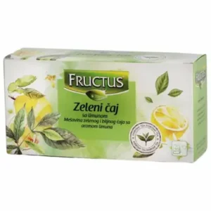 FRUCTUS zeleni čaj limun 30g