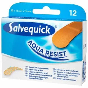 Flaster SALVEQUICK Aqua resist 12kom
