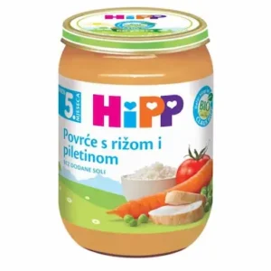 HIPP kašica povrće sa pirinčom i piletinom 190g