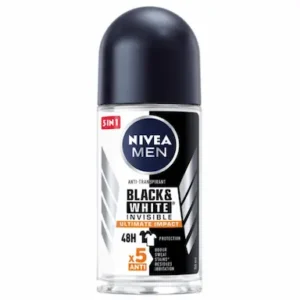Roll on NIVEA Men Black white invisible 50ml