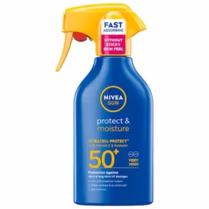 Sprej za sunčanje NIVEA sun protectmoisture SPF50 250ml