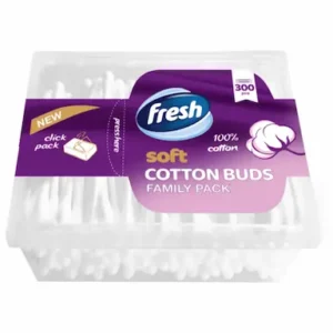 Štapići za uši FRESH cotton buds 300kom