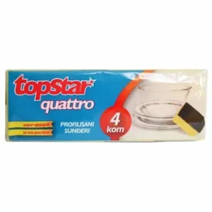 TOP STAR abrazivni sunđer 4kom