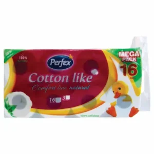Toalet papir PERFEX cotton line 3sloja 16kom