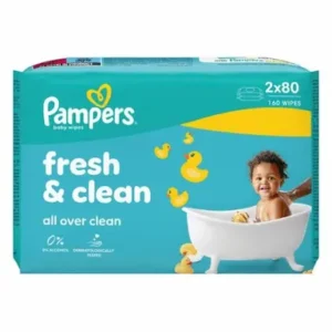 Vlažne maramice PAMPERS fresh clean 2x80kom