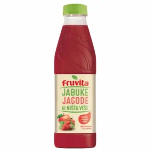 Voćni sok FRUVITA jabuka i jagoda 750ml