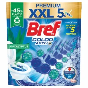 WC osveživač BREF eucalyptus XXL 5x50g