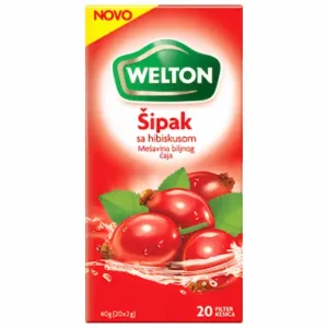WELTON čaj šipak sa hibiskusom 40g